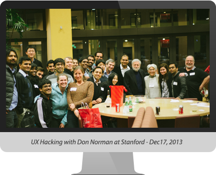 UX Hacking with Don Norman at Stanford